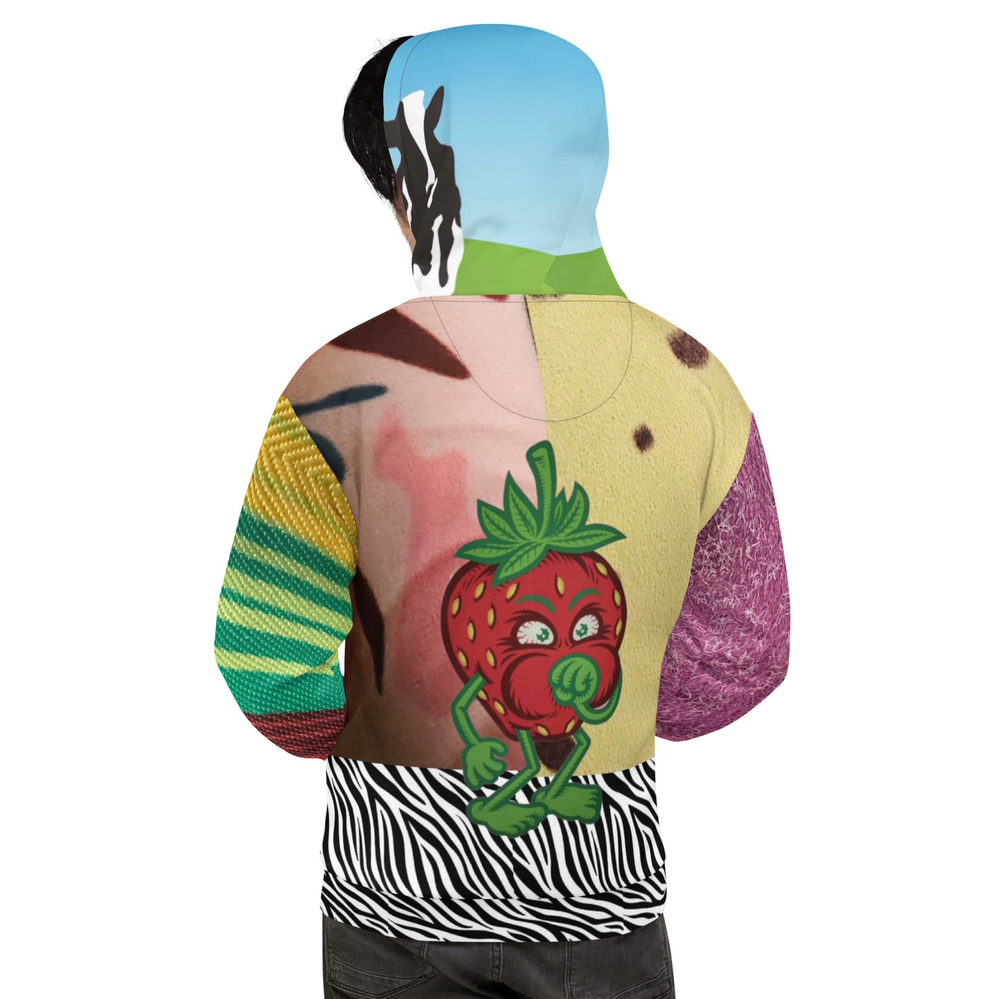 What the Strawberry Cough Pigeon Hoodie