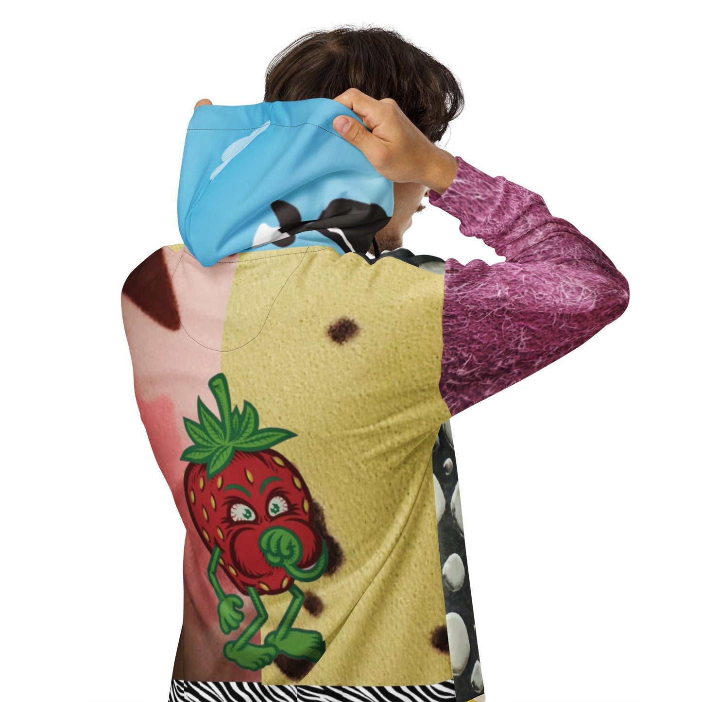 What the Strawberry Cough Pigeon Hoodie