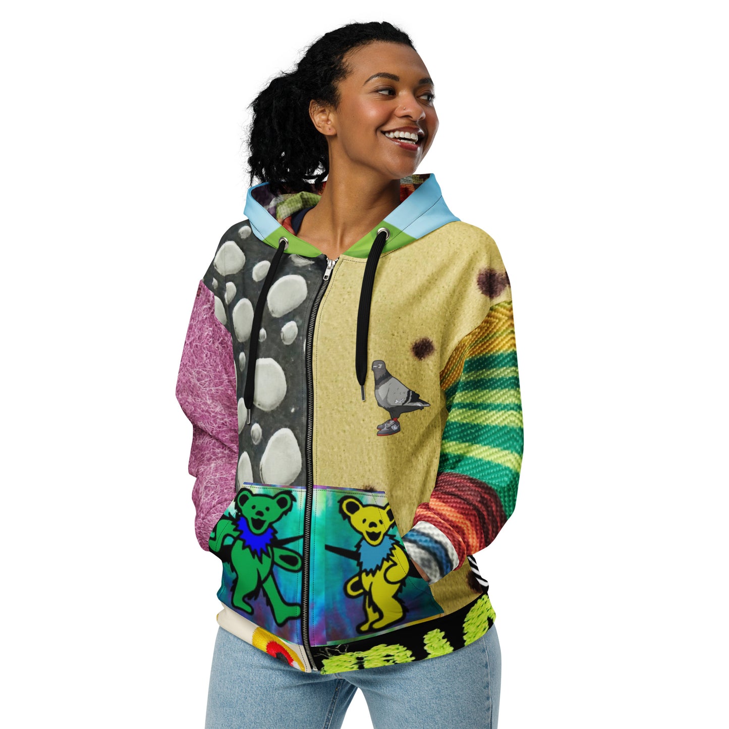 What the Strawberry Cough Pigeon Hoodie