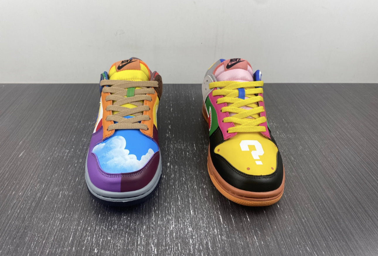 Dunks What the Mario Custom