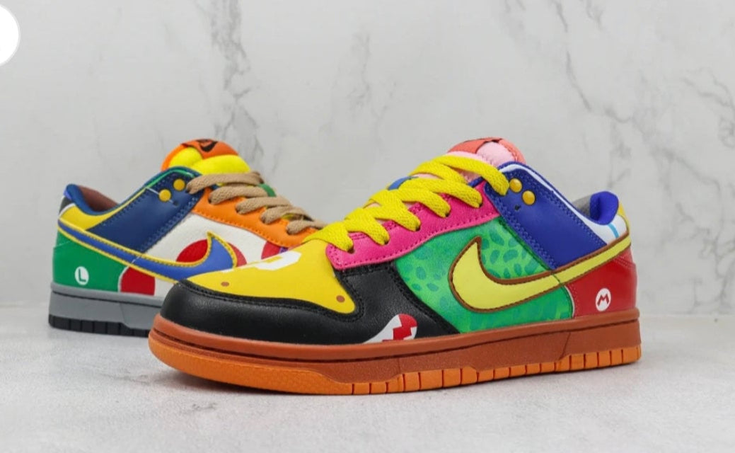 Dunks What the Mario Custom