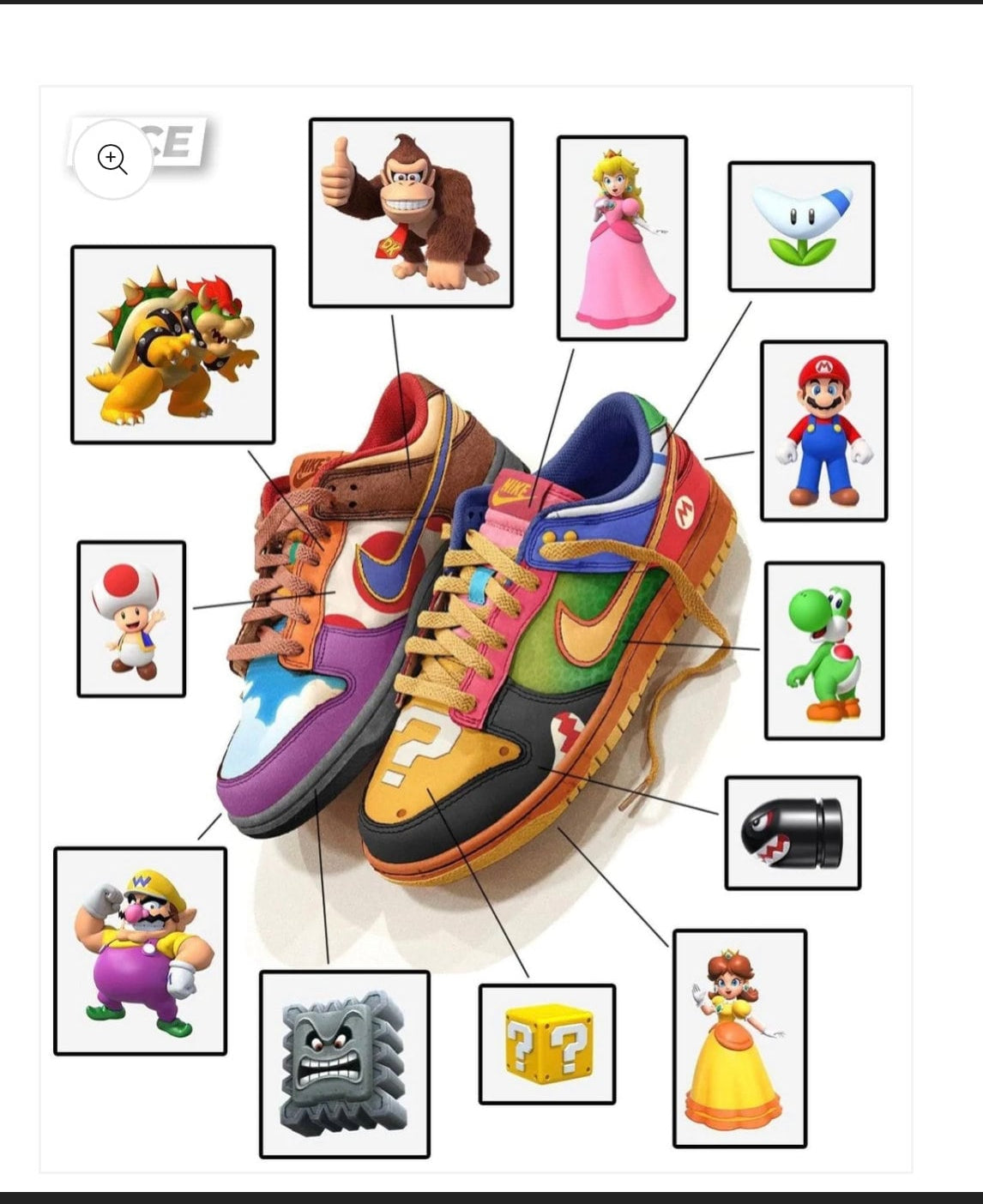 Dunks What the Mario Custom