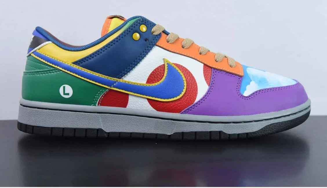 Dunks What the Mario Custom