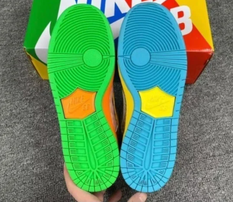 Nike Dunk Custom What the Pigeon/Strawberry Cough