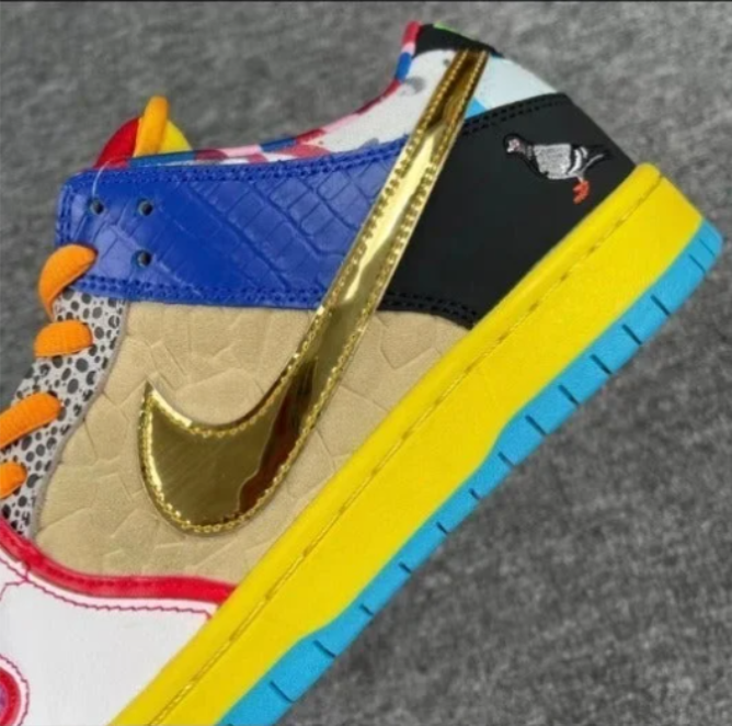Nike Dunk Custom What the Pigeon/Strawberry Cough