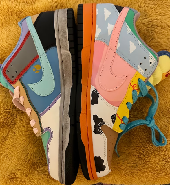 Nike Custom What the Toy Story Dunks