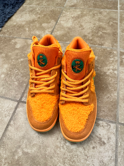 Nike Custom Dunks Grateful Dead Bears