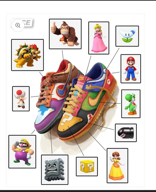 What the Mario Custom Nike Dunks
