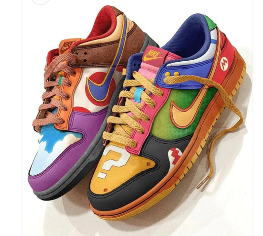 Dunks What the Mario Custom